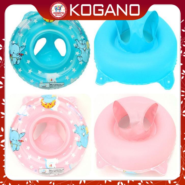 Phao Bơi Cho Bé KOGANO Phao Bơi Trẻ Em Xỏ Chân Chống Lật An Toàn Bơi Lội Họa Tiết Voi SS-001266