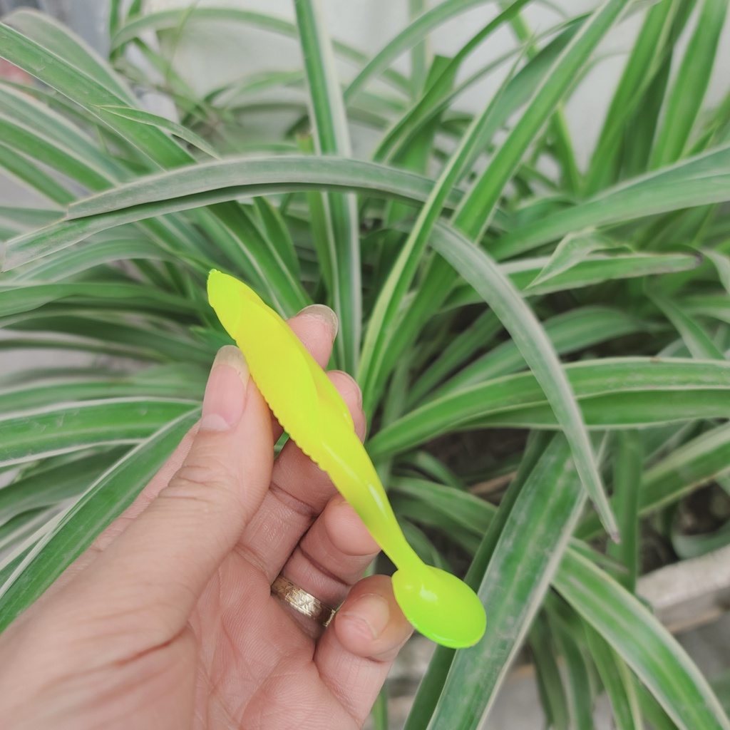 Mồi mềm câu cá lóc Kèm Lưỡi - Nhiều Màu
