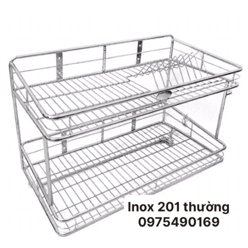 ,   trạn bát, giá úp bát treo tường 2 tầng 3 tâng inox 201 hàng dày, ống đũa inox 304