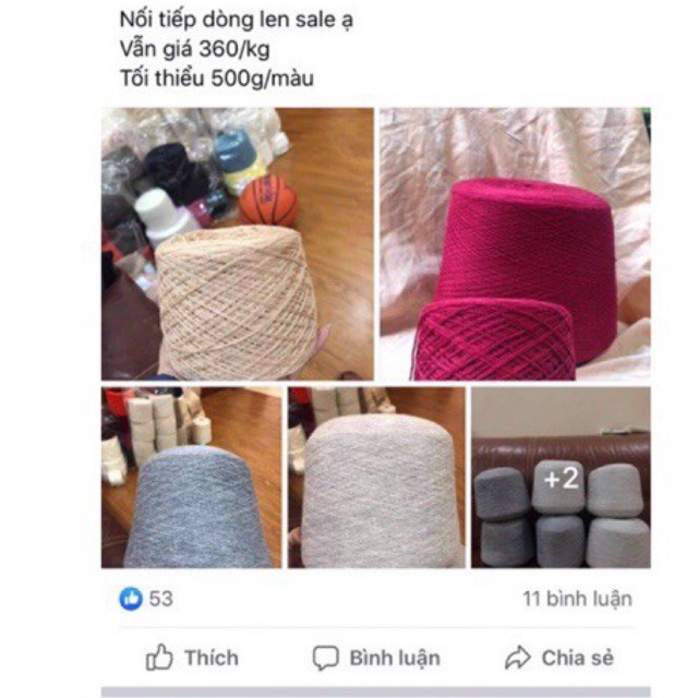 Áo váy len handmade đan tay dáng baby doll cho bé gái