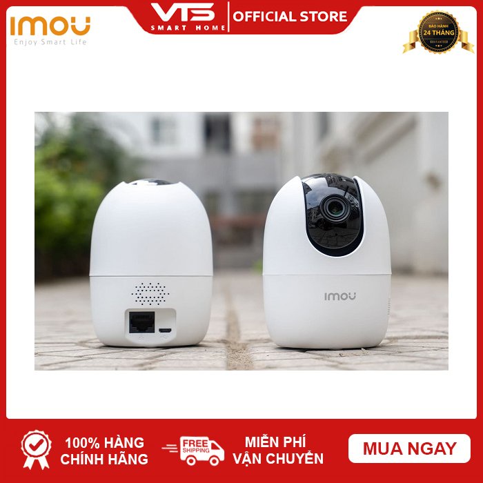Camera IP WIFI IMOU Ranger 2 A22EP 2MP Full HD 1080P - Kèm Thẻ 32/64/128GB - Hàng Chính Hãng Dahua DSS