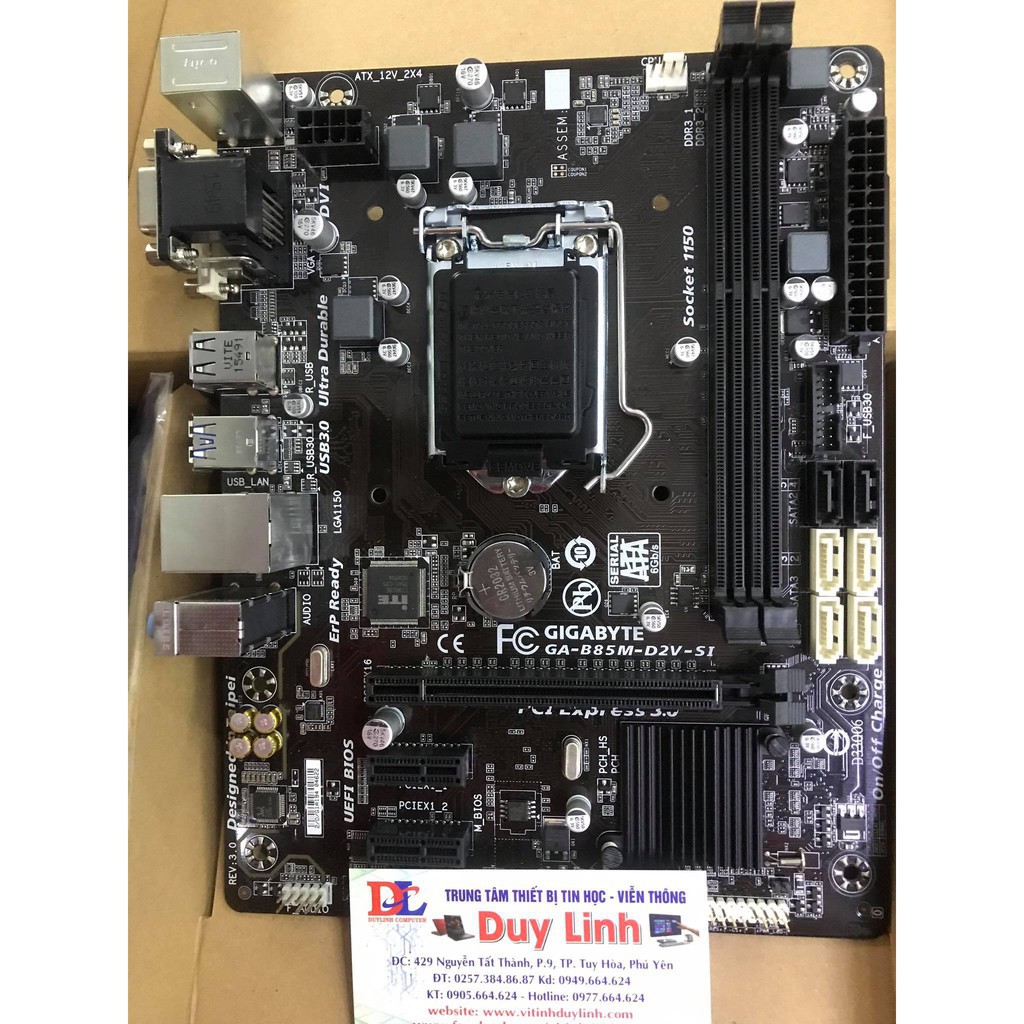 Main Gigabyte H81M-S2PV DS2V mới renew full hộp bảo hành 36 tháng 21