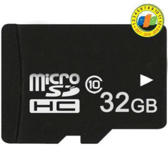 Thẻ nhớ MicroSD Class 10 Tốc độ cao (Đen) 2GB/4GB/8GB/16GB/32GB/64GB