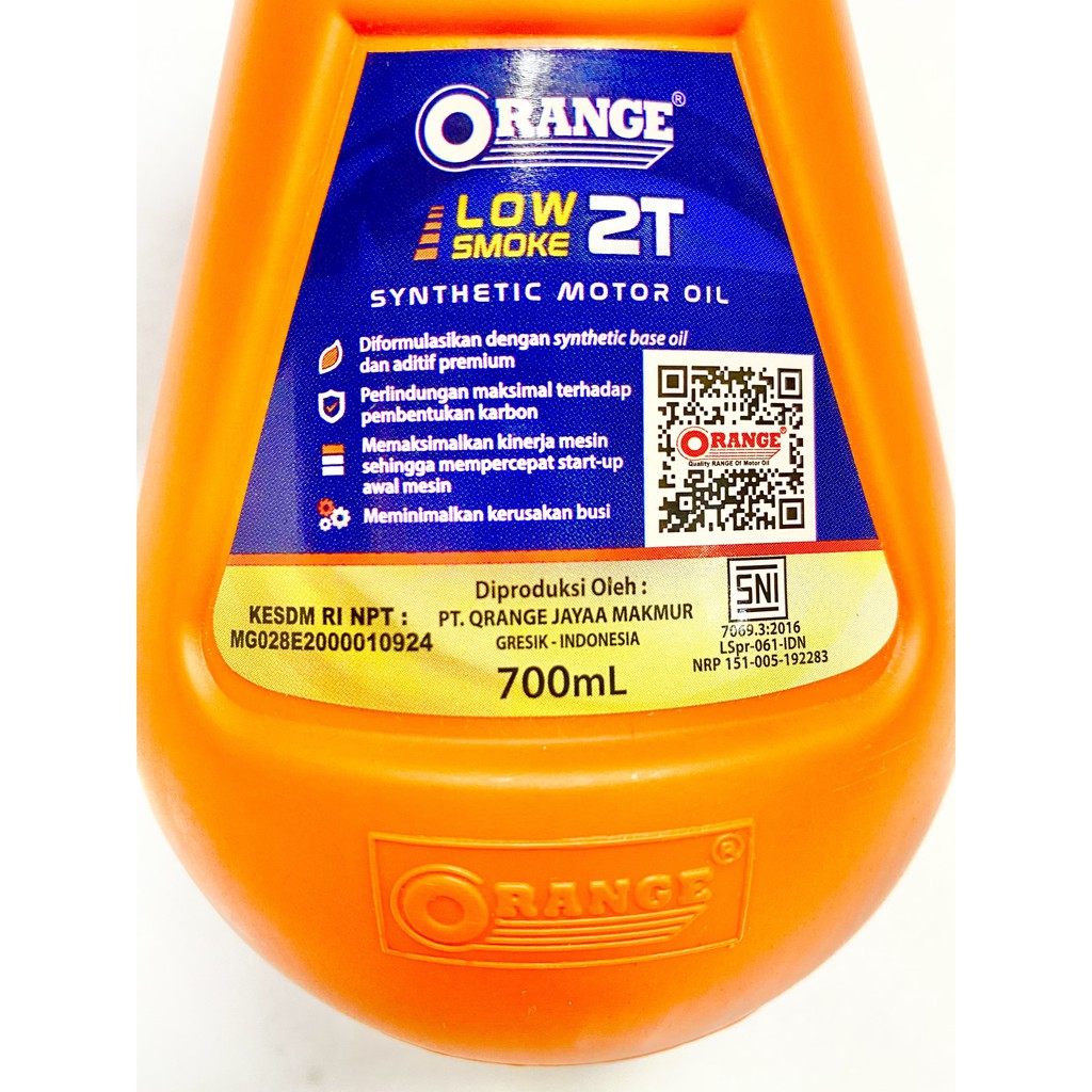 NHỚT CAM ORANGE INDONESIA CHO DÒNG XE 2 THÌ ( ĐỌC MÔ TẢ )
