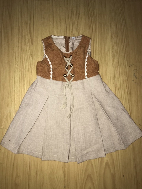 TE1 Áo đầm cho bé gái 10-12kg