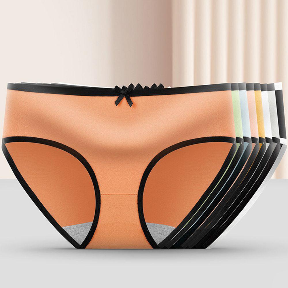 OCEANMAP Quần Lót Cotton Lưng Vừa Đính Nơ Gợi Cảm Hàng Mới Dành Cho Bạn Nữ