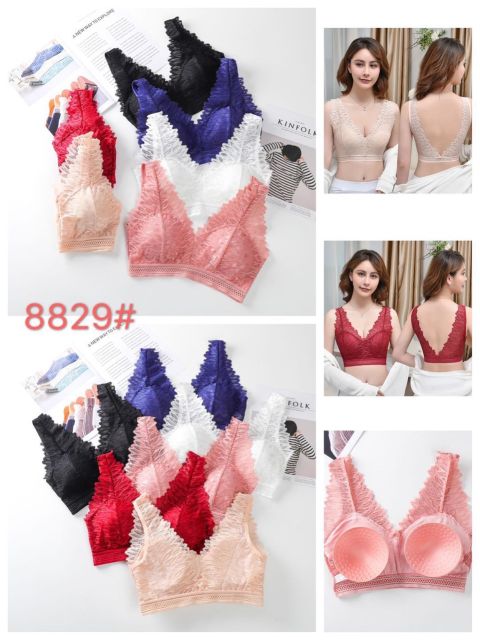 Áo lót ren khoét lưng, áo bra ren hưng