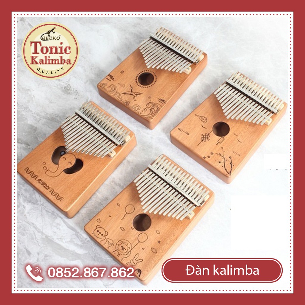 Đàn kalimba 17 phím ngộ nghĩnh Tặng phụ kiện KR0012-M17