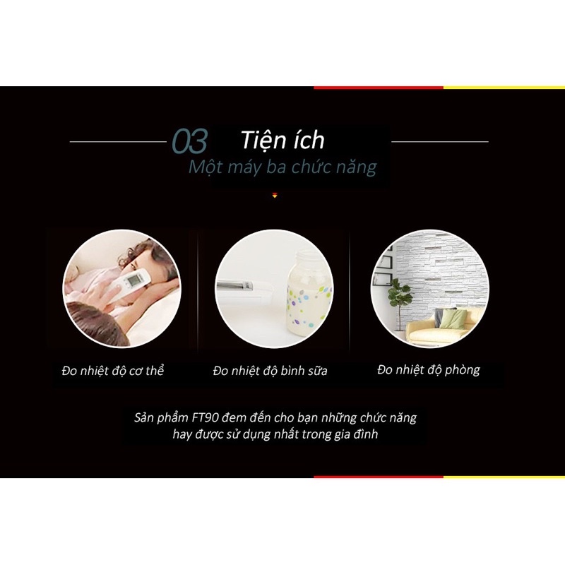 Nhiệt kế điện tử, nhiệt kế hồng ngoại đo trán và tai BEURER FT90 không tiếp xúc bảo hàng 2 năm chính hãng