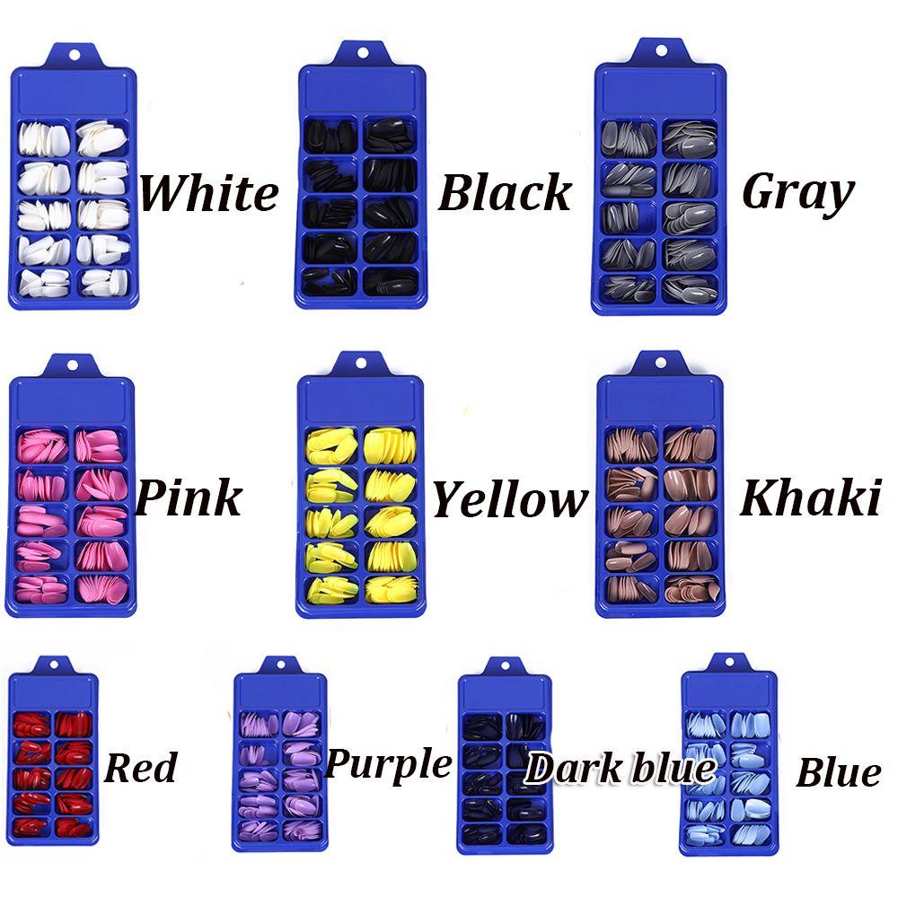 XIANTIN Hộp 120 Móng Tay Giả Có Thể Tháo Rời Ốp