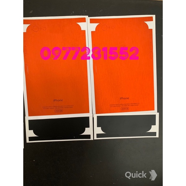 miếng dán lưng iphone 6 plus, 6s plus, 6plus