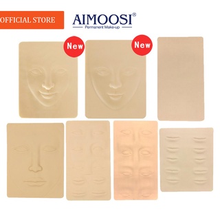 aimoosipmu Da Giả Học Phun Xăm ,Da Giả Tập Phun Xăm Các Loại Set Bộ 5 Dụng Cụ Thực Hành Xăm Chân Mày 3d Tiện Dụng