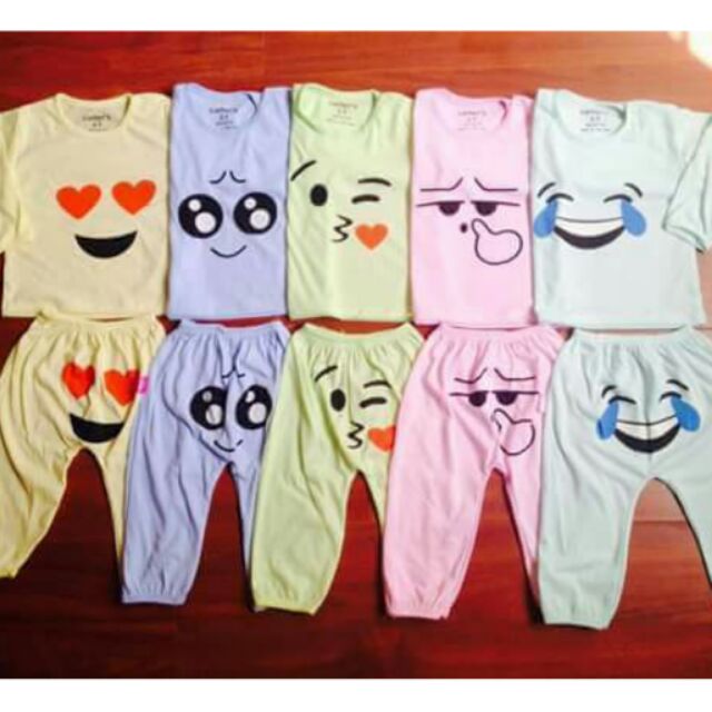 Combo 5 bộ coton cho bé