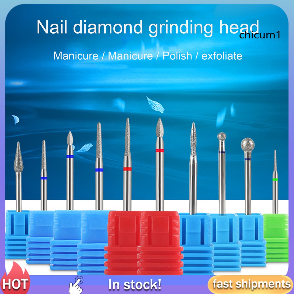 Mũi khoan mài điện tử cho móng tay