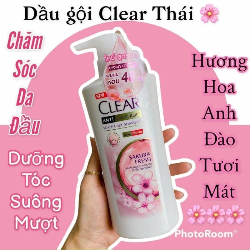 Dầu gội clear hoa anh đào thái lan