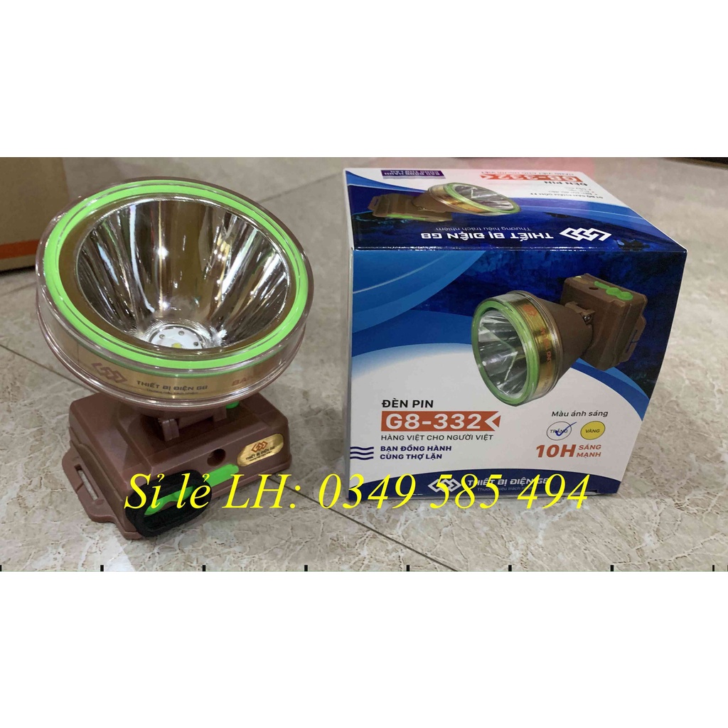Đèn pin đội đầu cao cấp G8-332  -