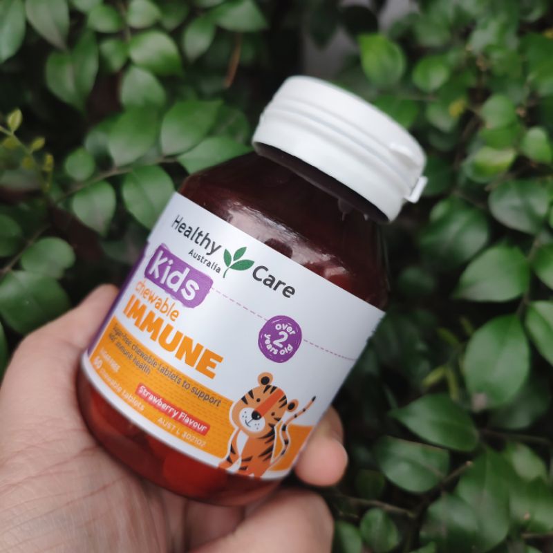 (sale date 09/23)VIÊN NHAI IMMUNE TĂNG ĐỀ KHÁNG HEALTHYCARE BỔ SUNG VITAMIN VÀ KẼM CHO BÉ TỪ 2 TUỔI