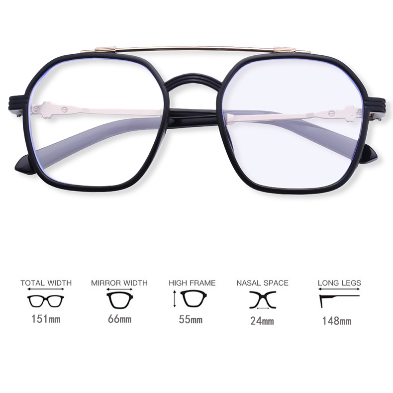 Mắt Kính Chống Tia UV Và Ánh Sáng Xanh Thời Trang Cho Nam Và Nữ