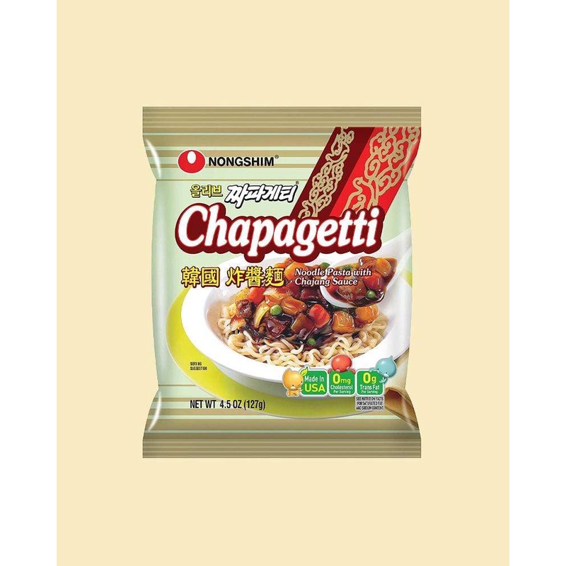 Mì Tương Đen Chapagetti Nongshim 140g - Nhập Khẩu Hàn Quốc | BigBuy360 - bigbuy360.vn