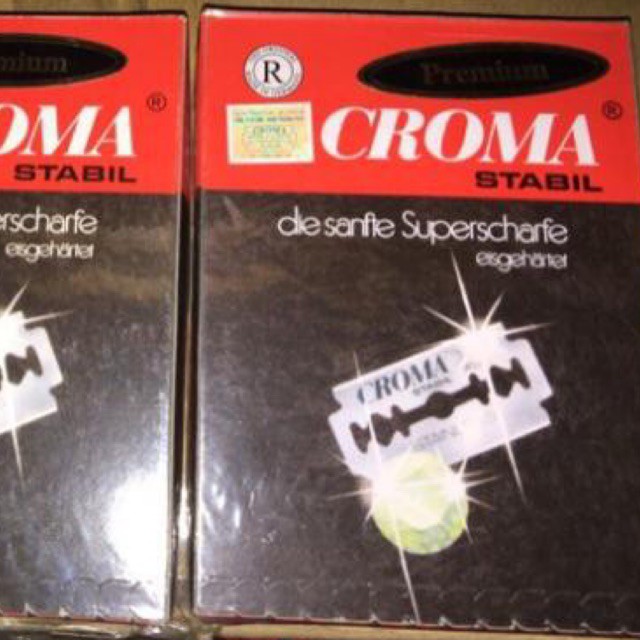 Lưỡi dao lam croma 1 hộp(200 lưỡi dao)