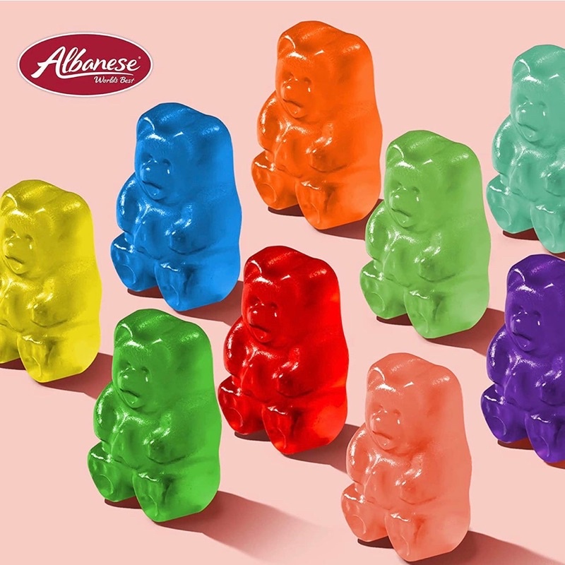 Kẹo Dẻo Trái Cây Hình Gấu Bịch Khổng Lồ 2.26kg Gummi Bears 12 vị