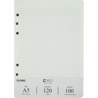 Ruột sổ còng caro a5 - 100 tờ; ms: 996