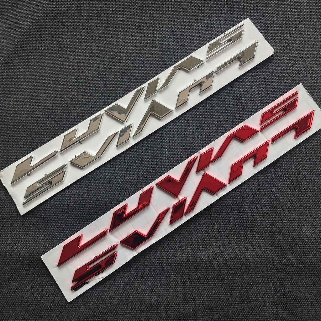 [GIÁ GỐC] Bộ tem nổi dành cho xe LUVIAS