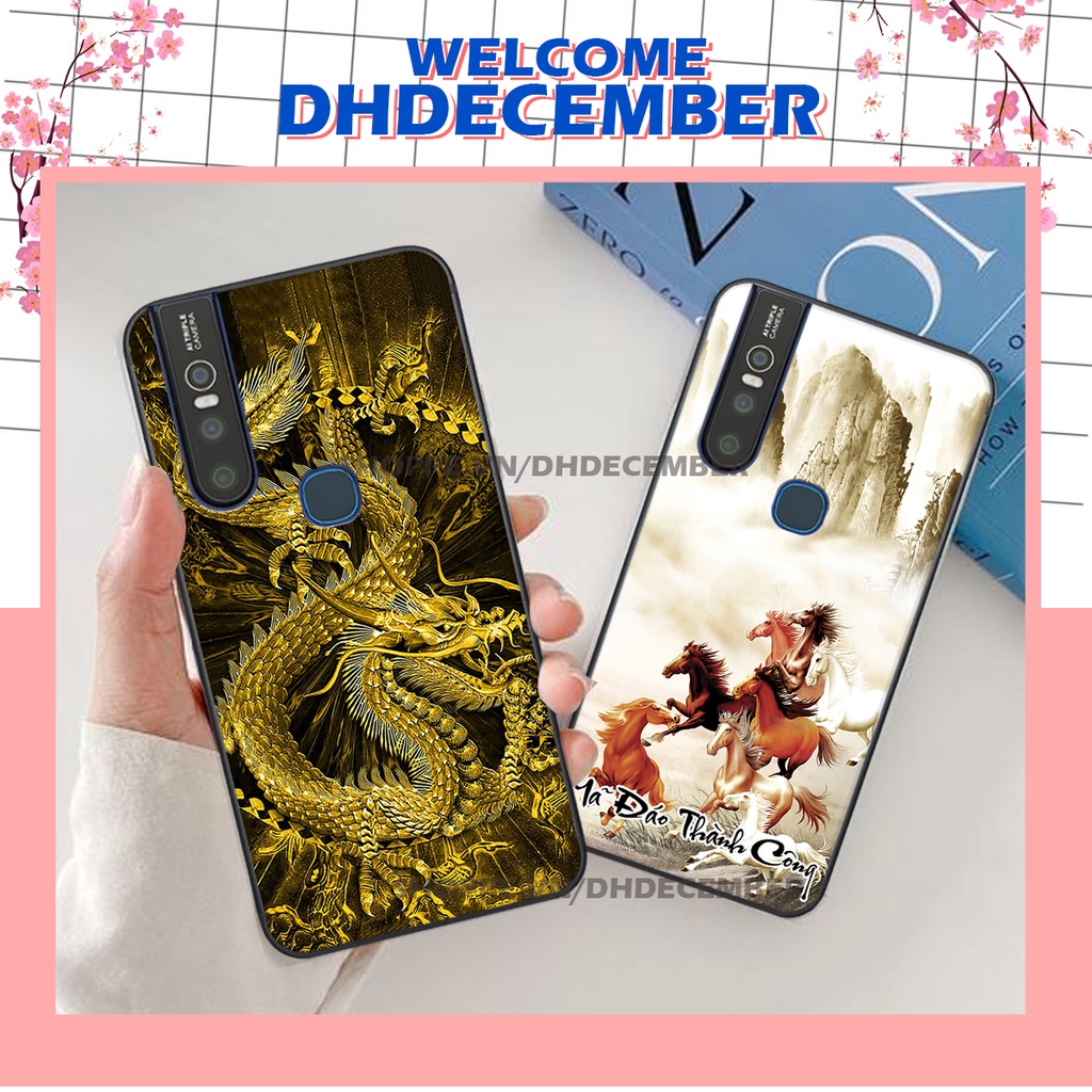 Ốp lưng Vivo V15 / V15 PRO in hình thư pháp tâm an vạn sự an ,mã đáo thành công SIÊU CHẤT