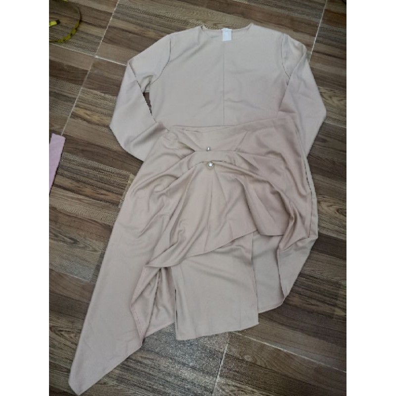 Thanh lý set dự tiệc màu nude siêu sang