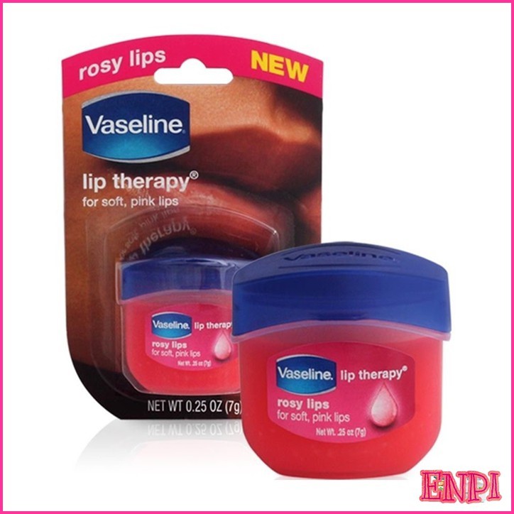 ( Mã Giãm LEHU3K Đơn 99k ) Son Dưỡng Môi Vaseline Lips Therapy 7g