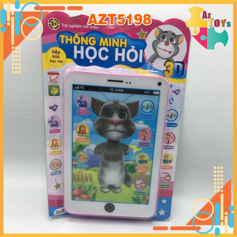 Ipad Mèo Tom Phát Nhạc Thông Minh Bằng Nhựa Cho Bé - AZT5198