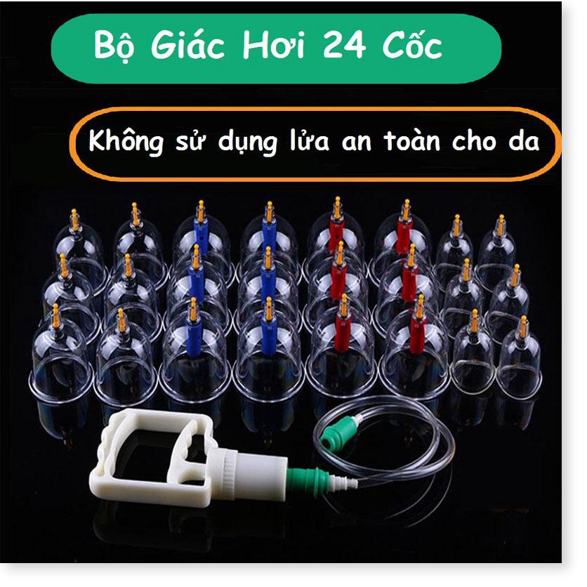 ⚡ Giá rẻ hủy diệt ⚡ Bộ Giác Hơi Không Dùng Lửa ⚡ 24 Phụ Kiện ⚡ Bộ Dụng Cụ Giác Hơi Hàn Quốc Cao Cấp ⚡ Mua Ngay nhé