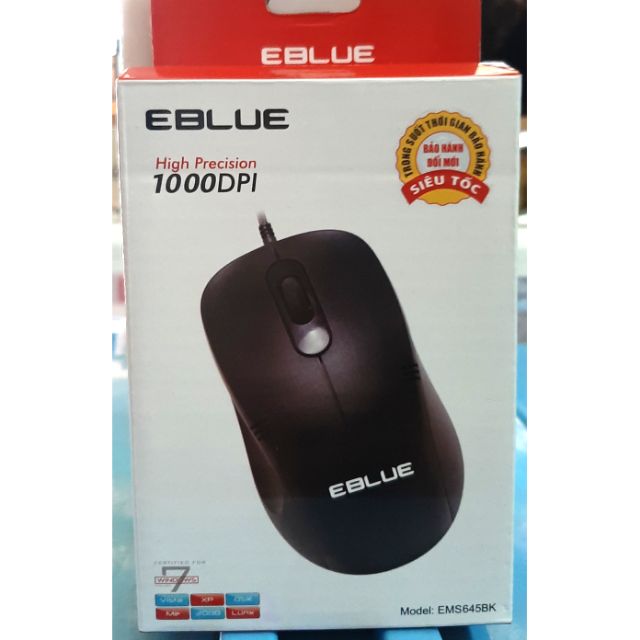 Chuột có dây Eblue 1000DPI