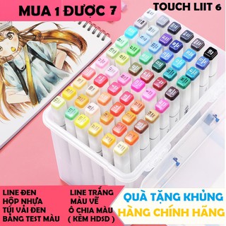 Lịch Sử Giá Bút Marker Touchliit 6 Hộp Nhựa Bộ 30/40/60/80 Màu Vẽ Marker Touch  Liit Bút Dạ Bút Màu Marker Touch Cập Nhật 5/2023 - Beecost