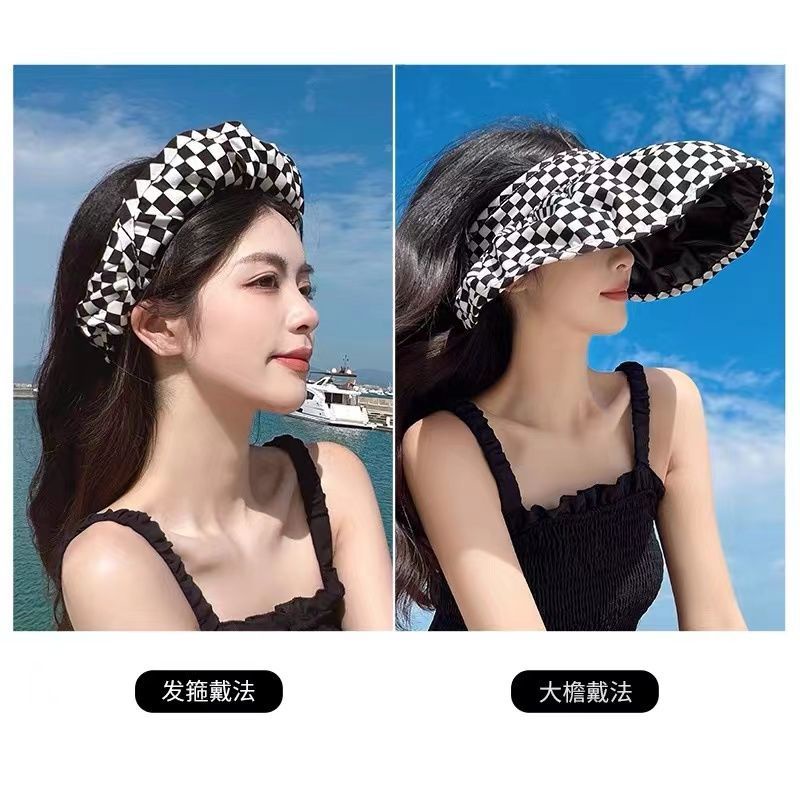Nón Rộng Vành Chống Nắng Tia Uv Có Thể Gấp Gọn Tiện Dụng In Họa Tiết Vỏ Sò Độc Đáo