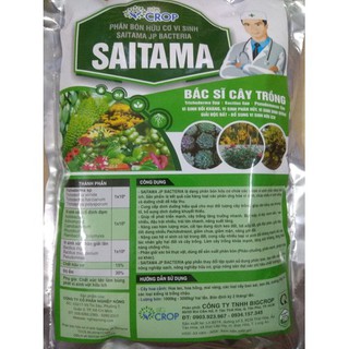 Phân bón hữu cơ vi sinh SAITAMA  - gói 1 kg