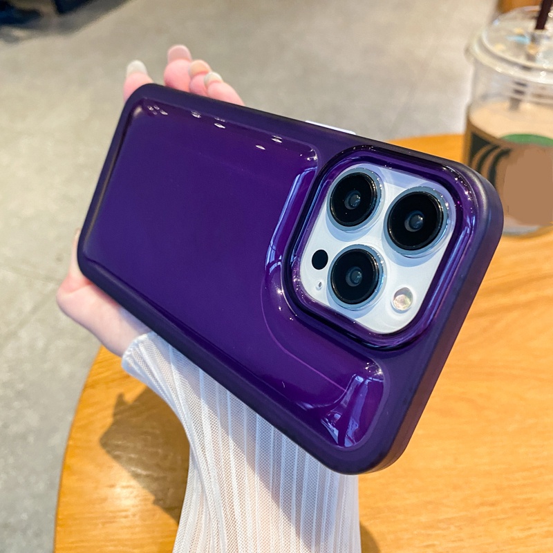 Ốp Điện Thoại Silicon Trong Suốt Màu Kẹo Cho iPhone 13 12 11 Pro Max XR X XS Max 12 13Pro