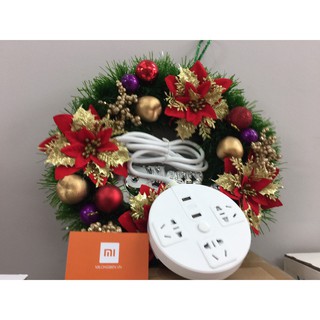Ổ cắm 3 chân 2 USB đa năng