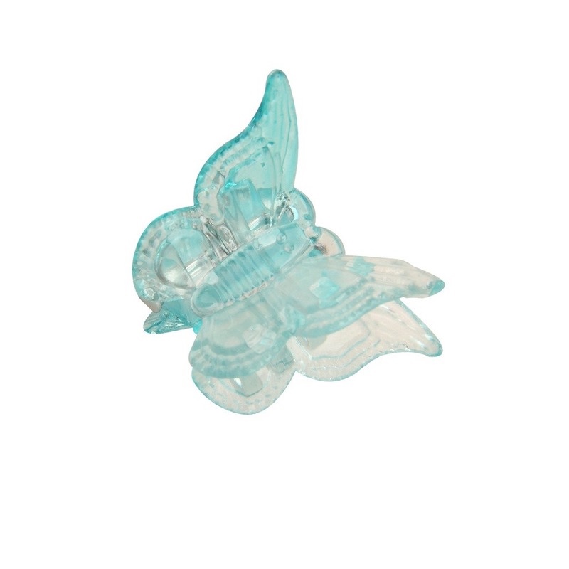 Kẹp Tóc Nhựa Hình Bướm Nhiều Màu