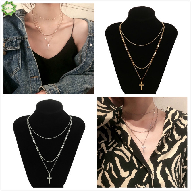 Cod Qipin Vòng Cổ Choker Nhiều Lớp Thời Trang Dành Cho Nữ