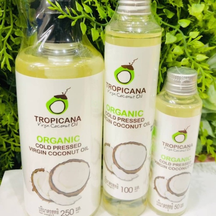 Dầu Dừa Nguyên Chất Ép Lạnh Tropicana Thái Lan - Cold-pressed virgin coconut oil TROPICANA