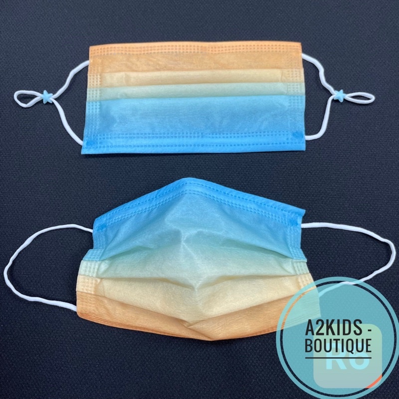 Khẩu Trang Cao Cấp 4 Lớp Họa Tiết Cầu Vòng GARCOTEX RAINBOW Mask | BigBuy360 - bigbuy360.vn