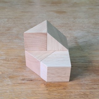Đồ chơi gỗ - The Small T 3D (Tangram 3D)