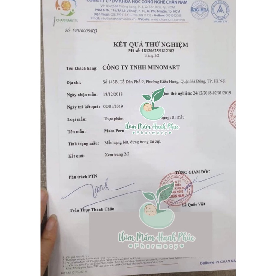Maca xanh FORCE 3 Bio  - tăng thụ thai, niêm mạc đẹp