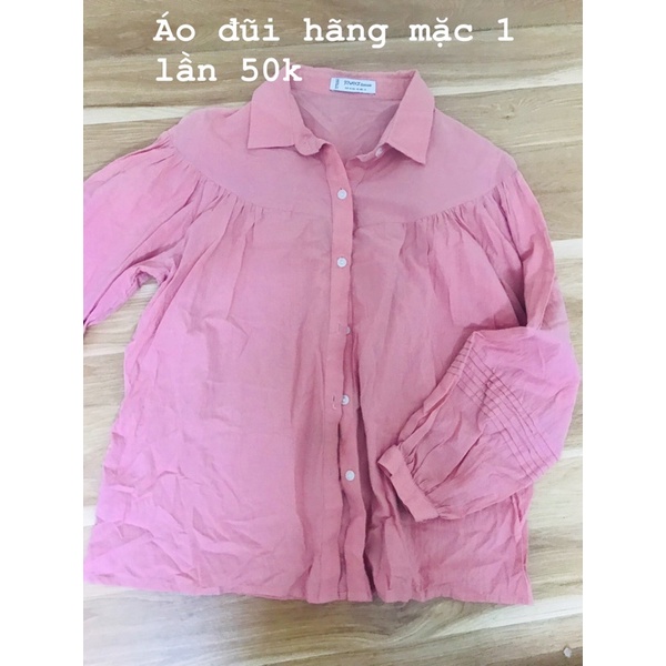 Áo so mi đũi hãng 92 wear cực mát 50k