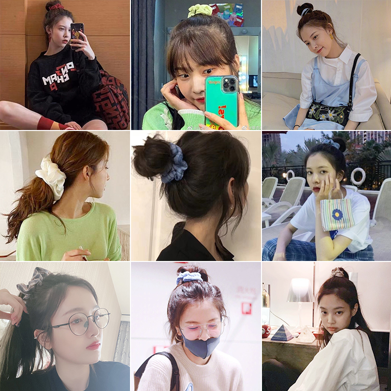 Dây buộc tóc thời trang Hàn Quốc 2021 cho nữ