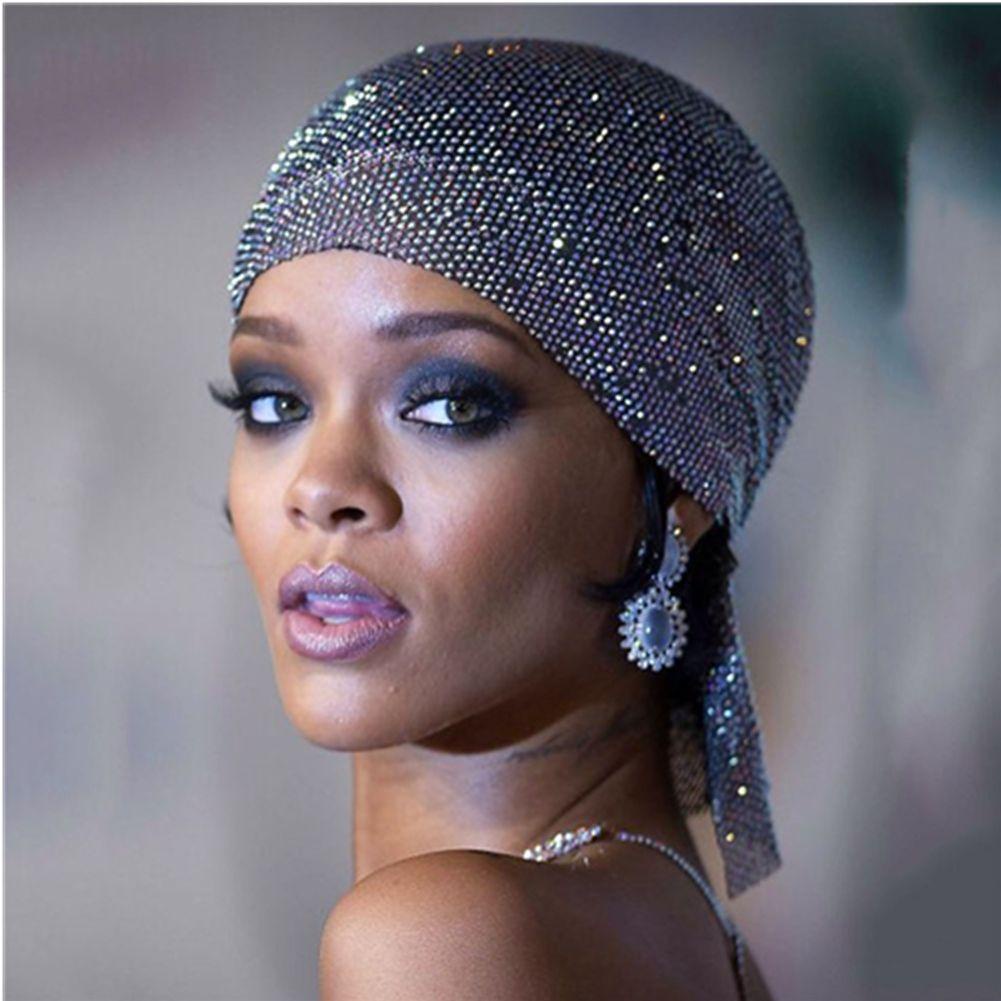 Khăn Trùm Đầu Turban Co Dãn CHIHIRO1|Mũ Lưỡi Trai Phối Lưới Thời Trang Cho Nữ