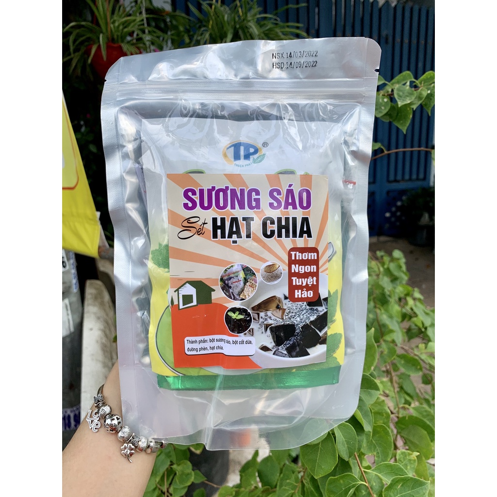 Sương Sáo ❤️𝑭𝒓𝒆𝒆𝒔𝒉𝒊𝒑❤️ Set Chè Sương Sáo Hạt Chia Cốt Dừa Siêu Ngon