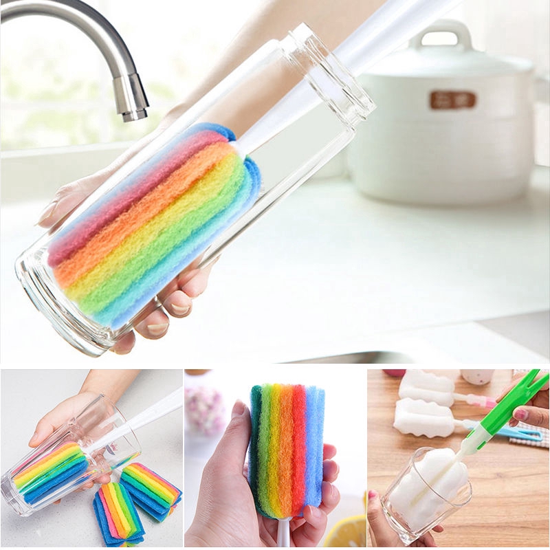 Cọ Vệ Sinh Bình Sữa Em Bé Bằng Bọt Biển