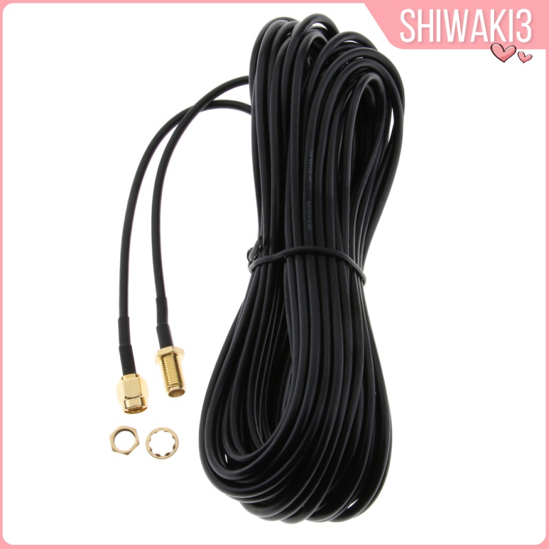 Dây Cáp Ăng Ten Wifi Shiwaki3 Dài 1m Cho Bộ Định Tuyến Wi-Fi Wlan | BigBuy360 - bigbuy360.vn